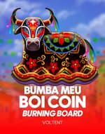 Bumba Meu Boi Coin Burning Board