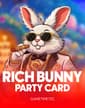 Rich Bunny Party Card