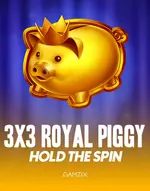3x3 Royal Piggy: Hold the Spin