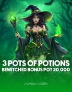 3 Pots Of Potions Bewitched